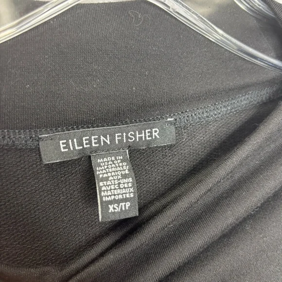 Eileen Fisher Stretch Jersey Knit Mock Neck Top - Picture 6 of 7
